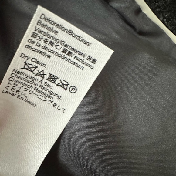 J. Crew NEW WITH TAGS black lacquered tweed jacket, 4 - Picture 10 of 10